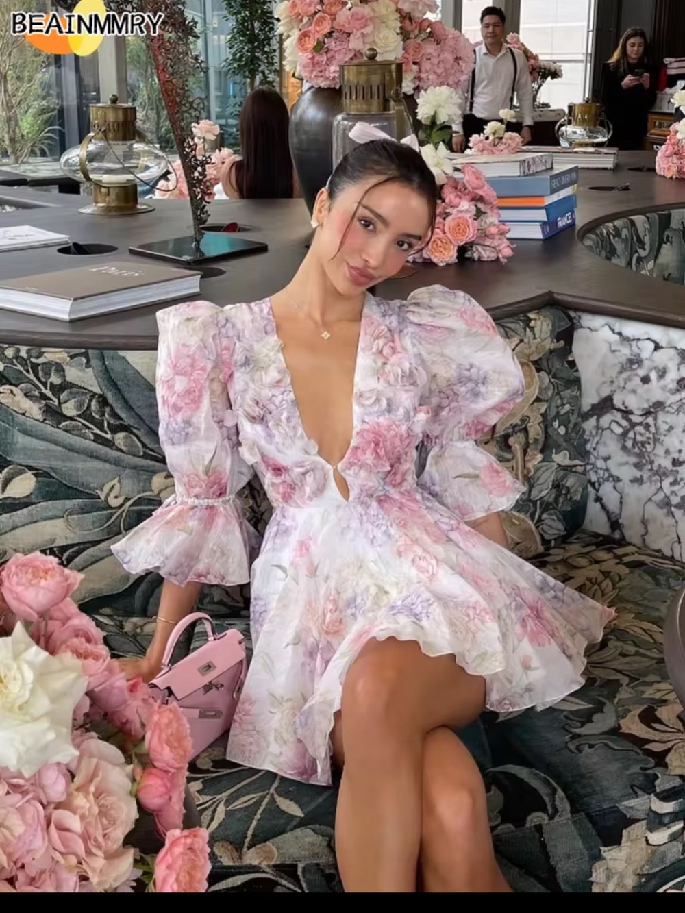 Floral Ruffle Dress